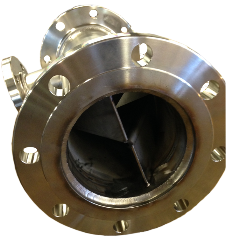 Static Mixer Pipe Custom Whirled Design UET Mixers